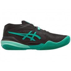 TÊNIS ASICS GEL RESOLUTION X CLAY - BLACK/AURORA GREEN TÊNIS ASICS GEL RESOLUTION X CLAY - BLACK/AURORA GREEN